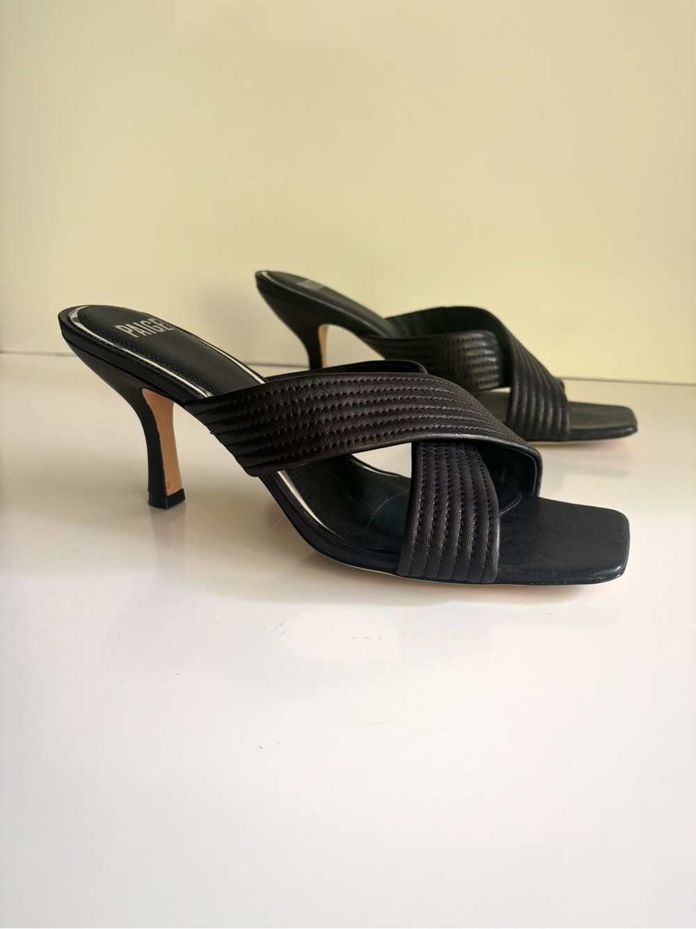 Paige Leigh Leather Sandal Size 11
